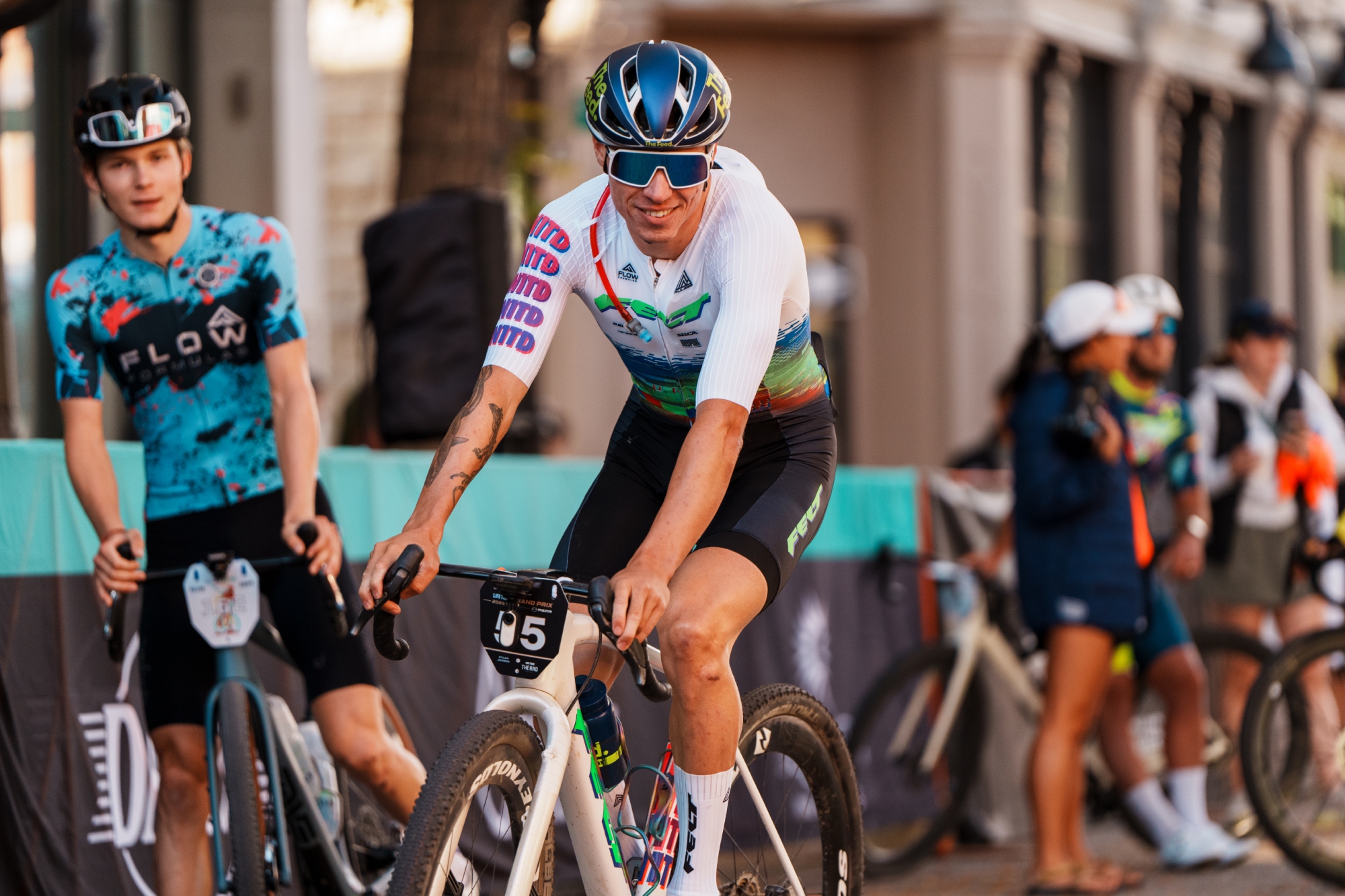 Image of pro racer, cycling coach and YouTuber Dylan Johnson