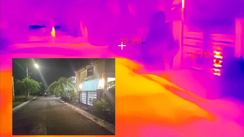 Using the Thermal Master P1 to detect humans and animals from a distance