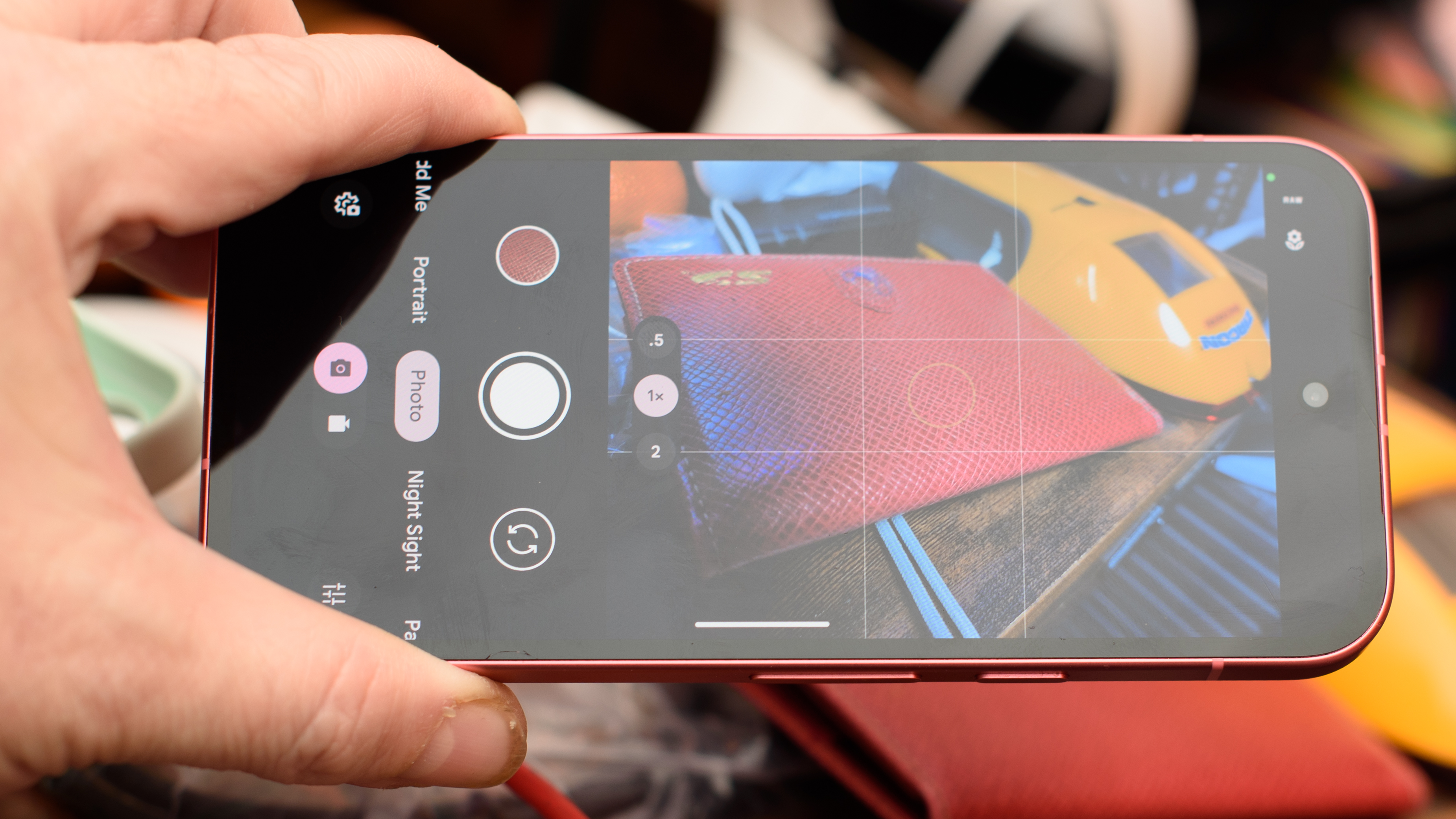 Google Pixel 9a in Peony pink