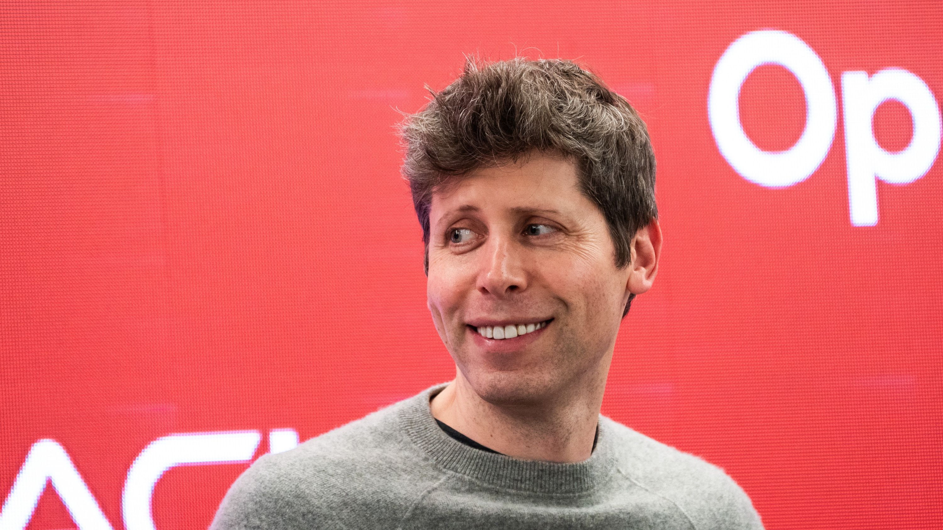 Sam Altman, chief executive officer of OpenAI Inc., during a media tour of the Stargate AI data center in Abilene, Texas, US, on Tuesday, Sept. 23, 2025.