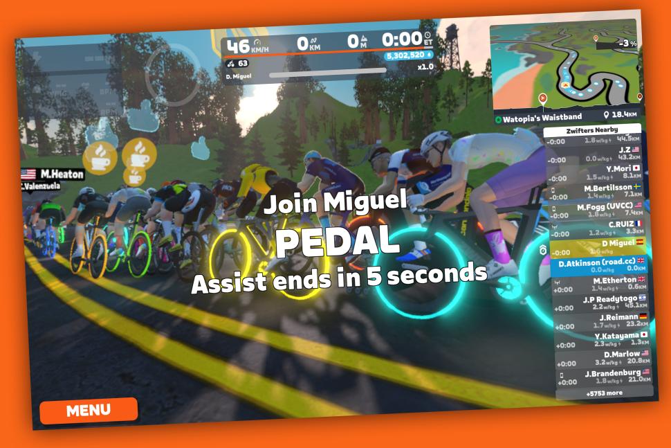 Zero to Zwift app robopacer
