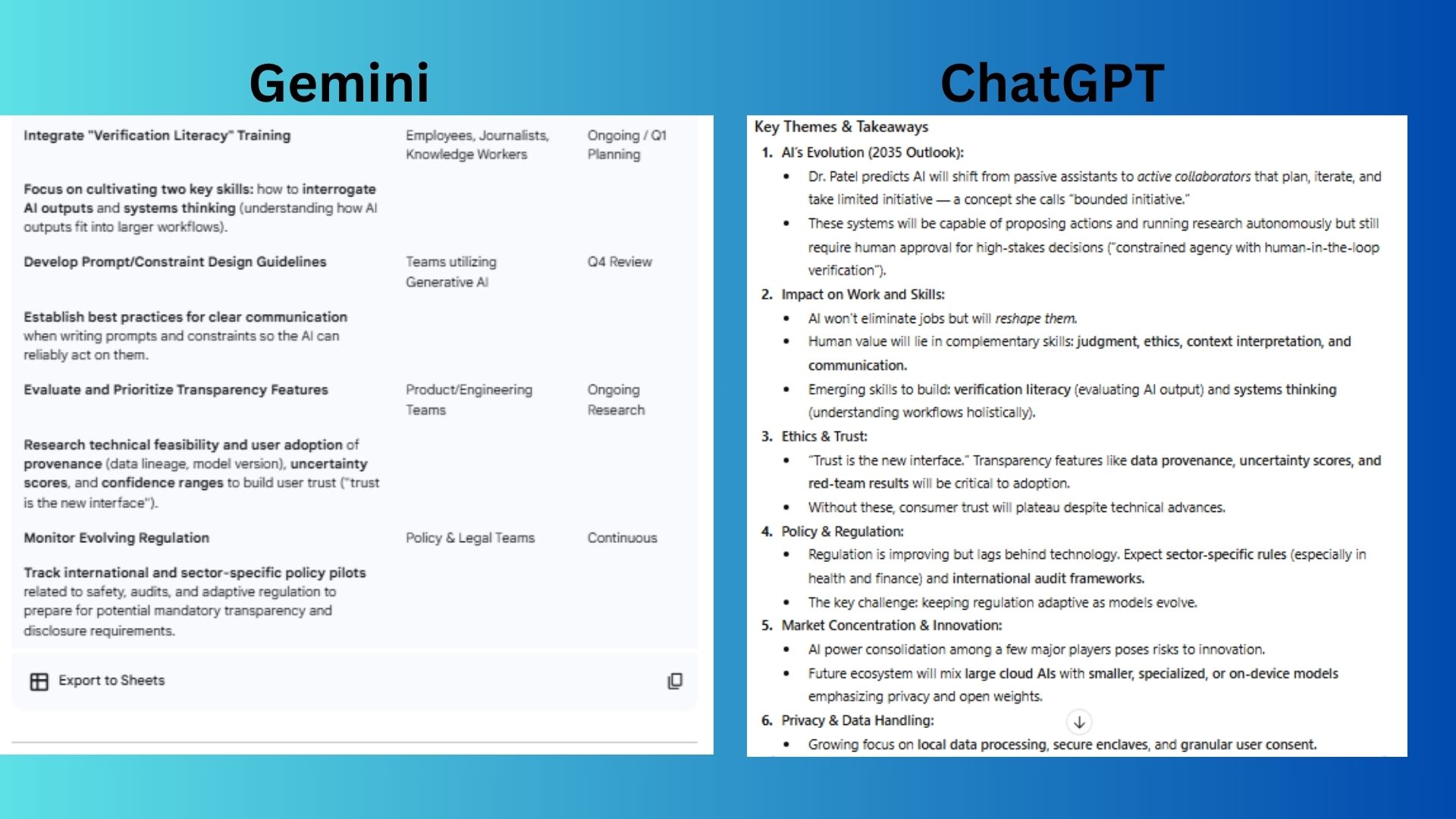 screenshot of side-by-side