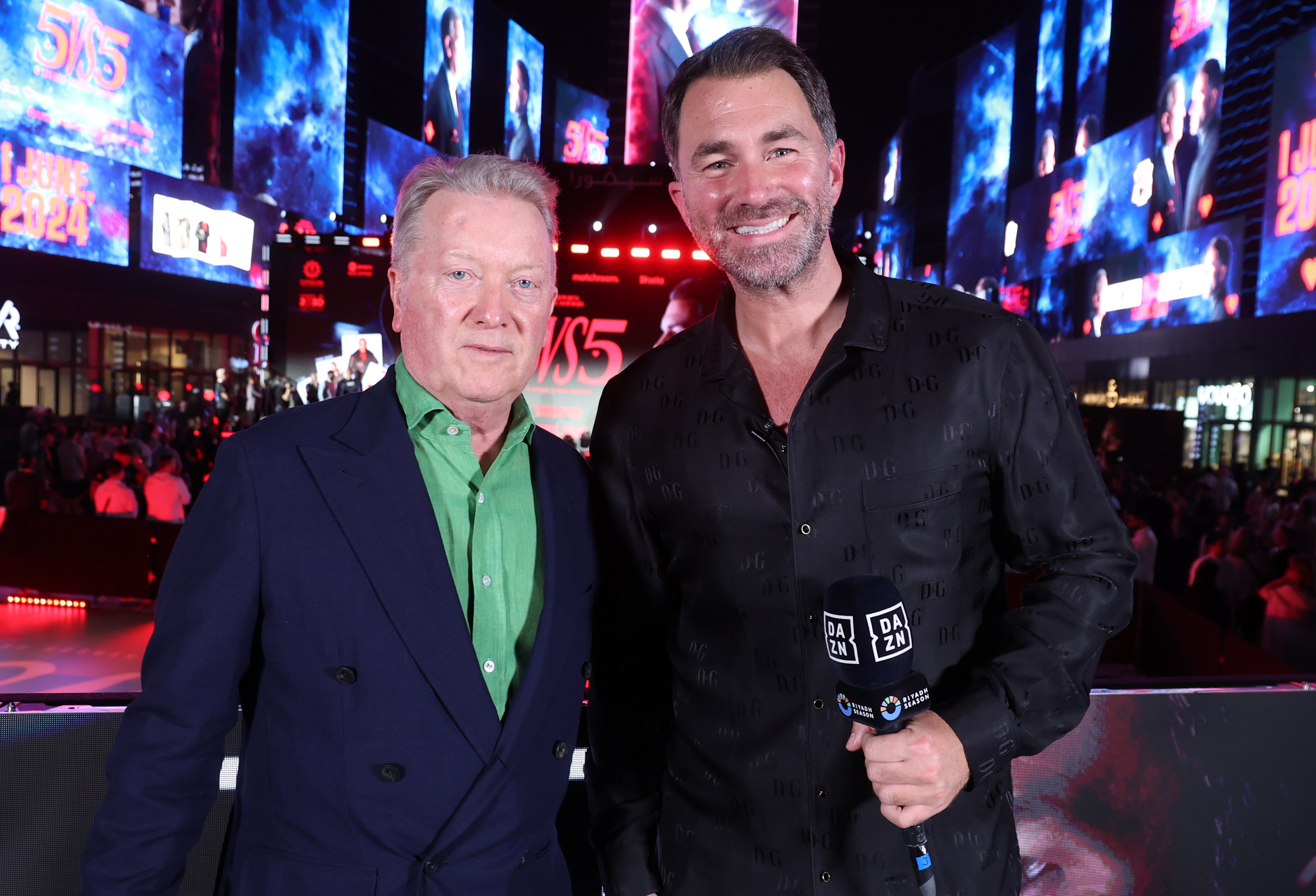 5v5: Queensberry v Matchroom - Grand Arrivals