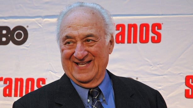 Actor Jerry Adler smiles on the red carpet at The Sopranos final world premiere in New York