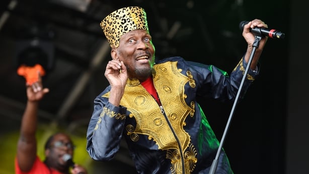 Jimmy Cliff performs on the main stage of the Love Supreme Festival at Glynde Place on 6 July, 2019 in Lewes, England