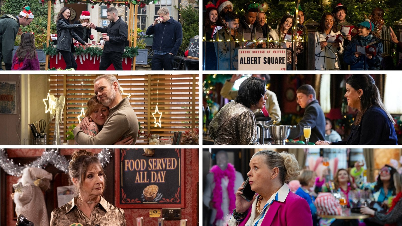 Christmas Soap Sizzlers - Corrie, EastEnders, Emmerdale