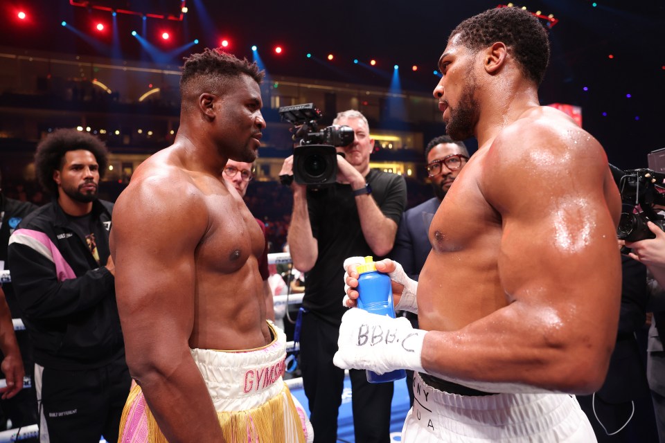 Ngannou has two boxing bouts to his name but last stepped between the ropes in March 2024