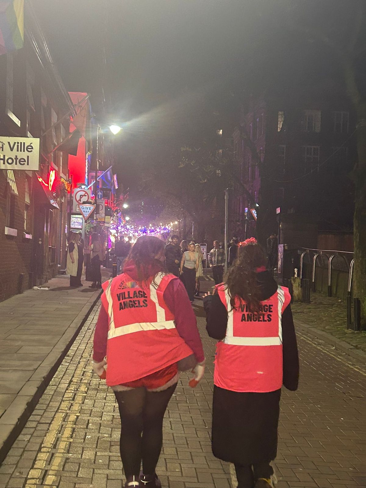 I patrol the streets on Mad Friday with the Village Angels