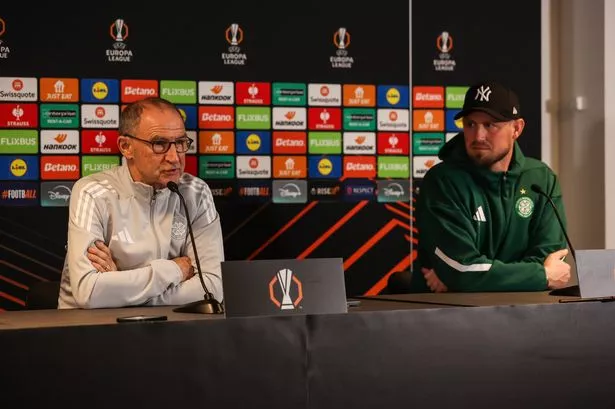 Marin O'Neill and Kasper Schmeichel