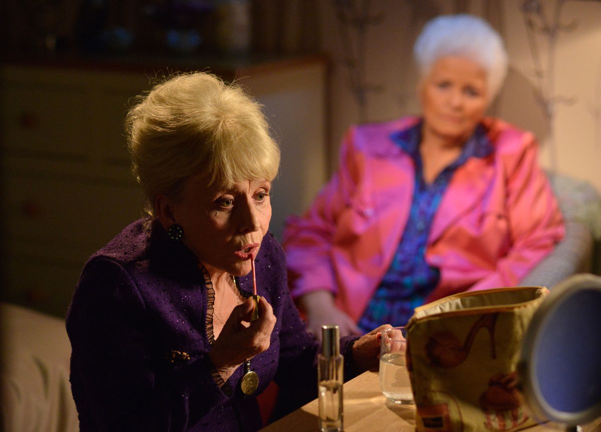 Pat was last seen in 2016 when Peggy Mitchell hallucinated her there