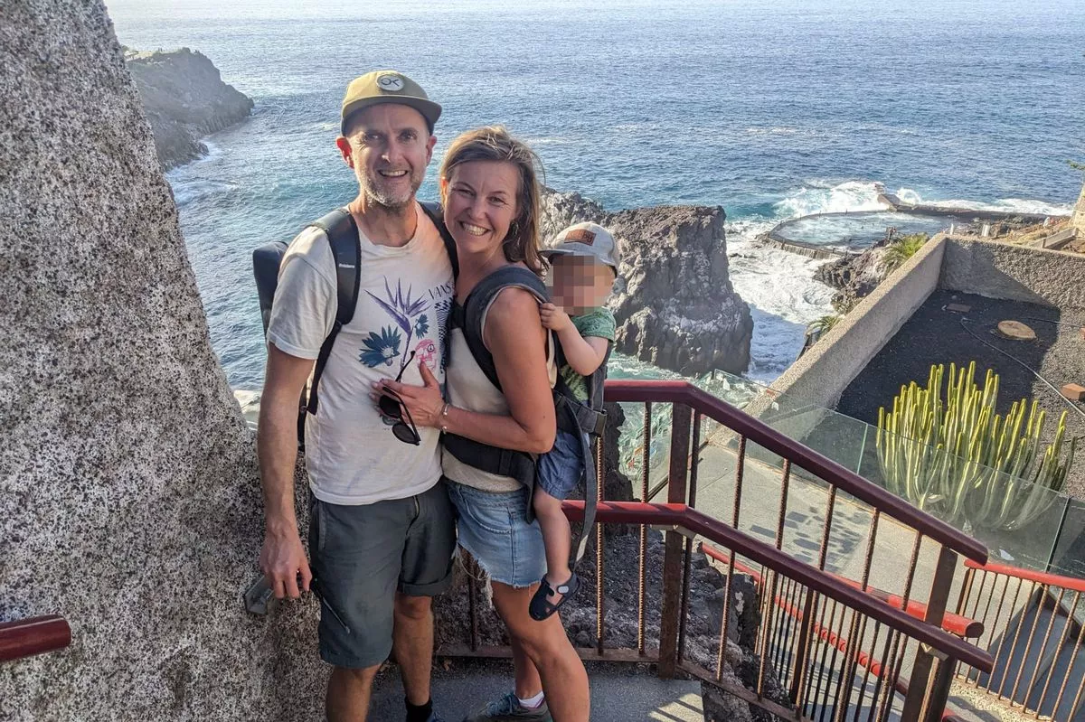 A photo of Kai Barrington and Sarah Jellard 