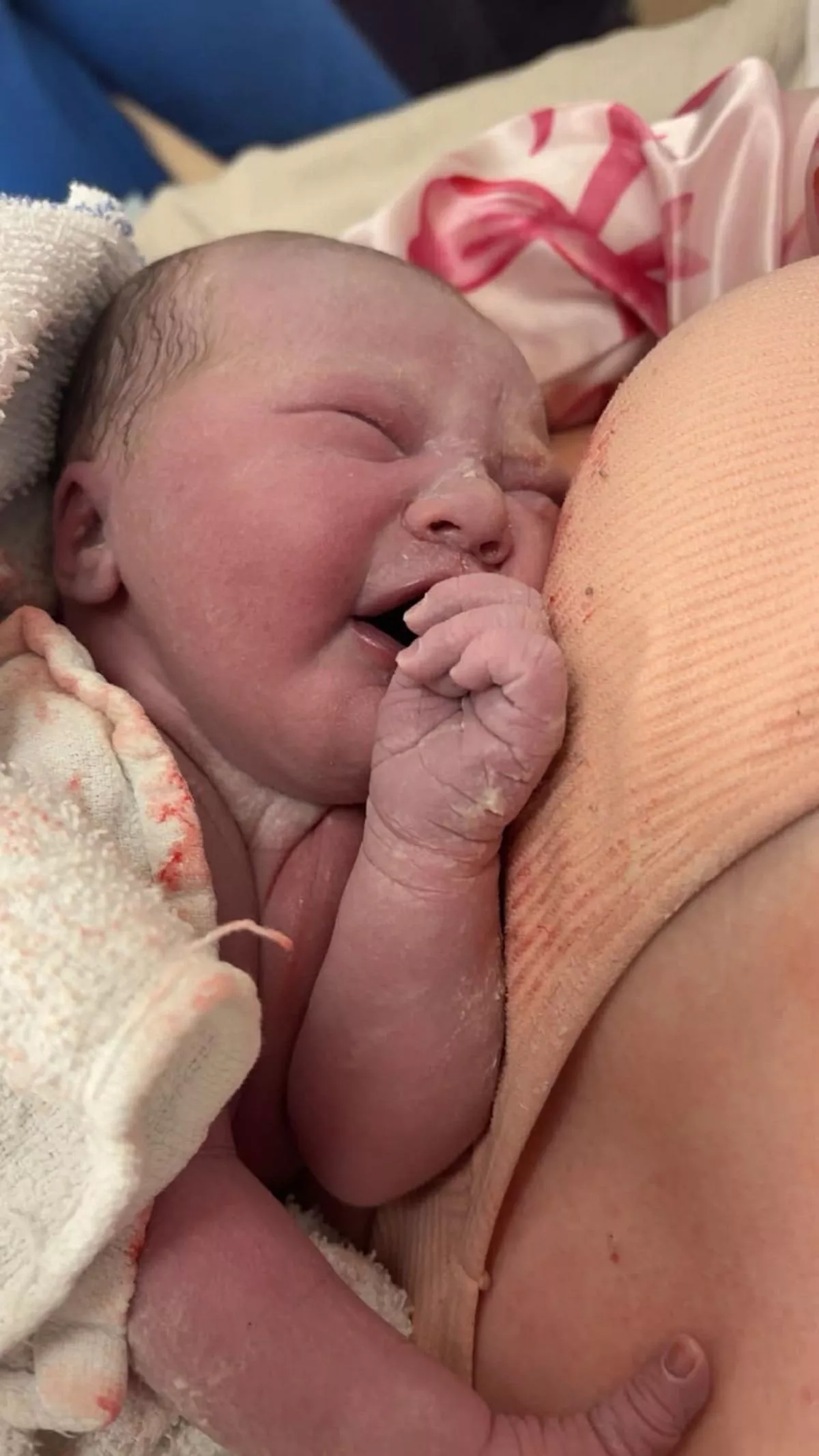 Mum and baby are both doing well