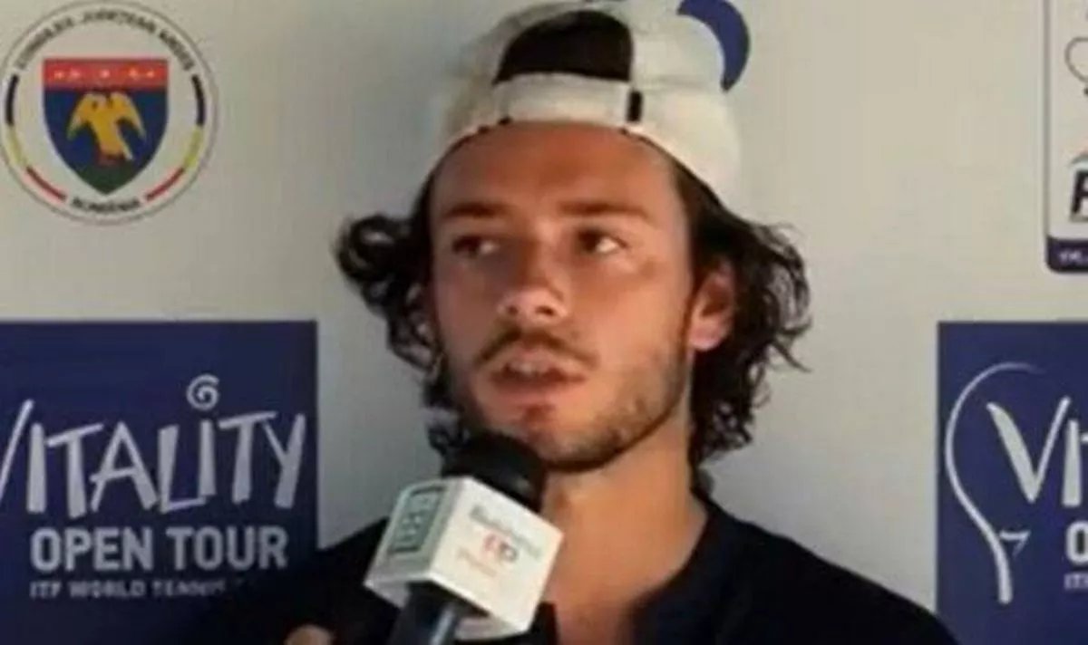 Quentin Folliot speaking in an interview