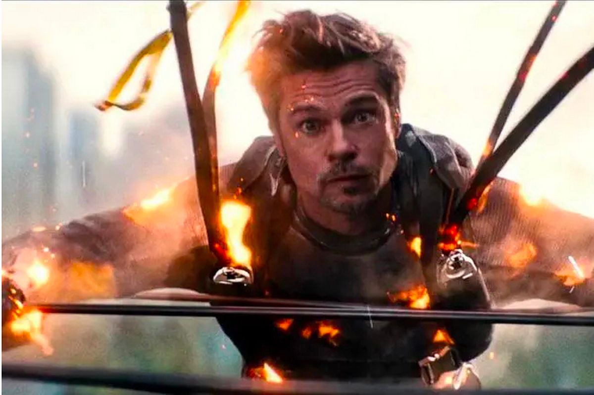 Brad Pitt in Deadpool 2