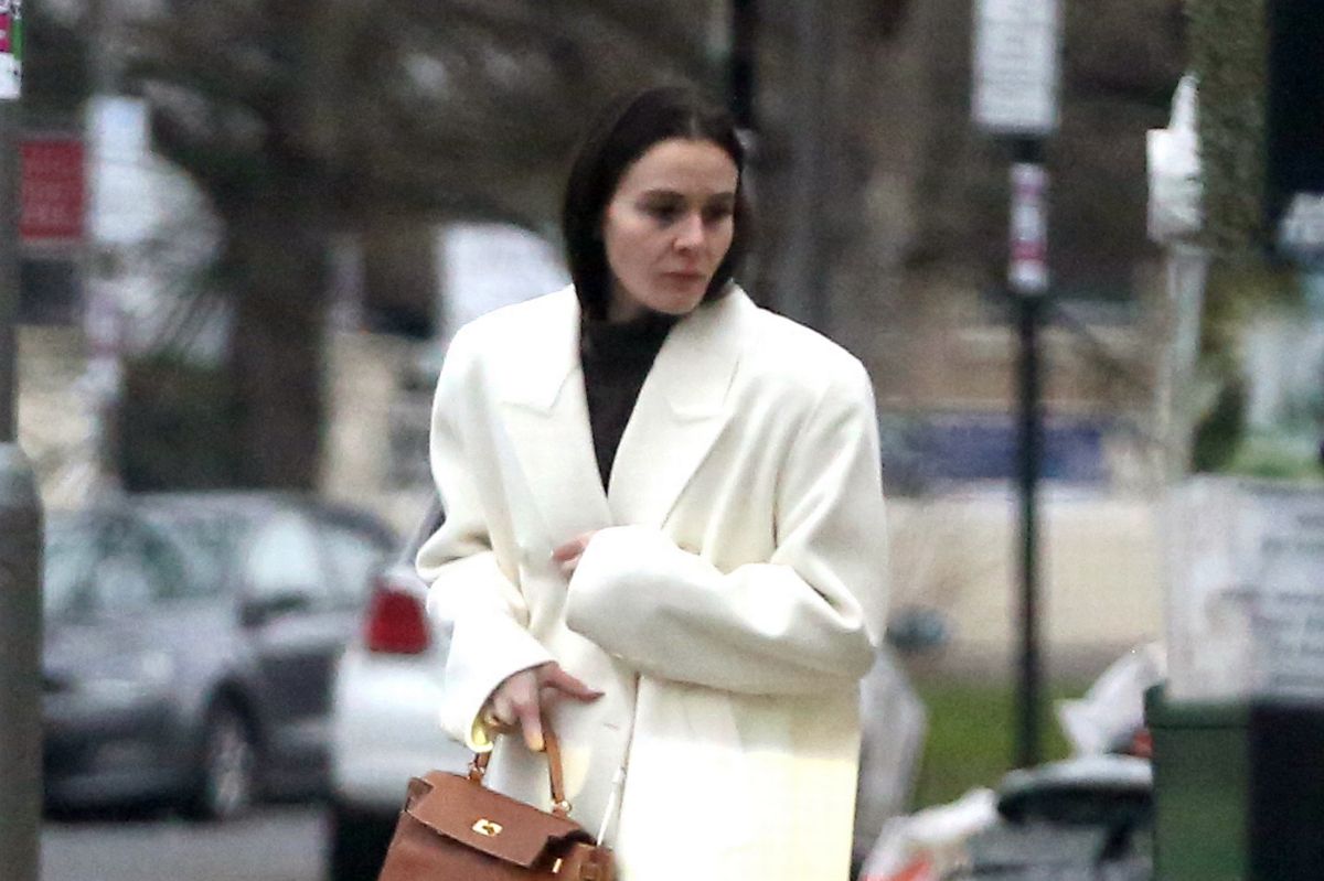 Bride-to-be Holly Ramsay pictured in all white ahead of wedding