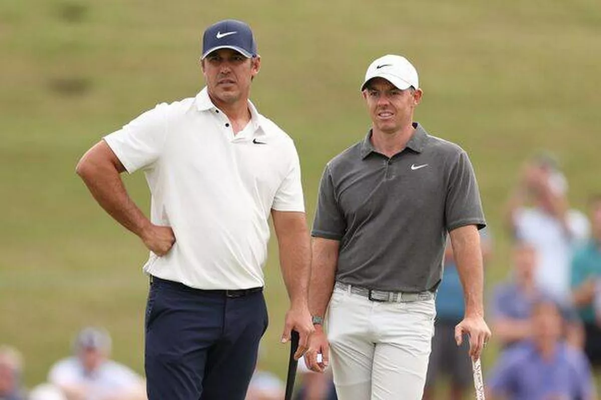 Brooks Koepka and Rory McIlroy