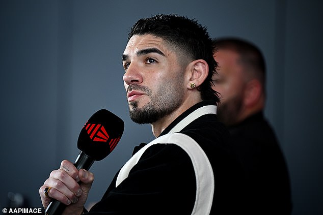 While Tszyu was happy with his performance, his long-standing rival Michael Zerafa (pictured) issued a damning assessment of his performance