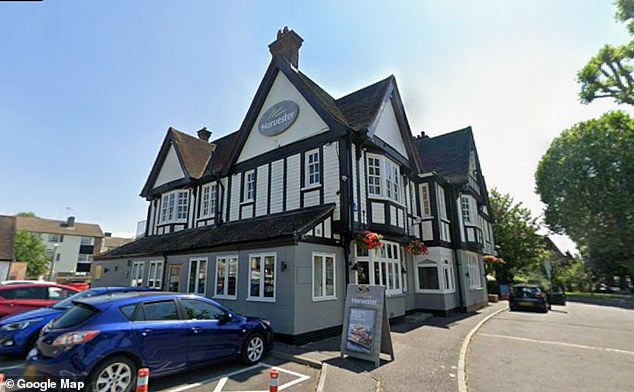 The Harvester Royal in Ealing was given a two rating by the FSA in November