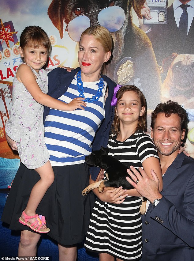 Gruffudd and Evans, who share daughters Ella, 16, and Elsie, 12, finalized their divorce in 2023 and have since been locked in a bitter dispute over restraining orders, custody and money