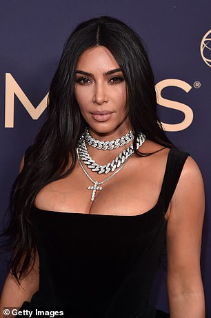 Kim Kardashian seen in 2019