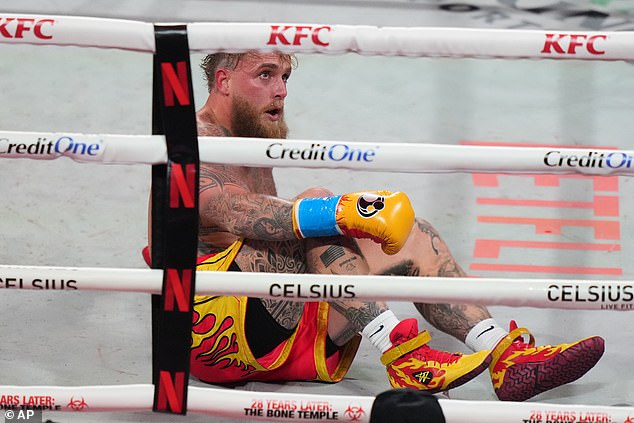 Paul ended up breaking his jaw in two places, which required him to undergo surgery