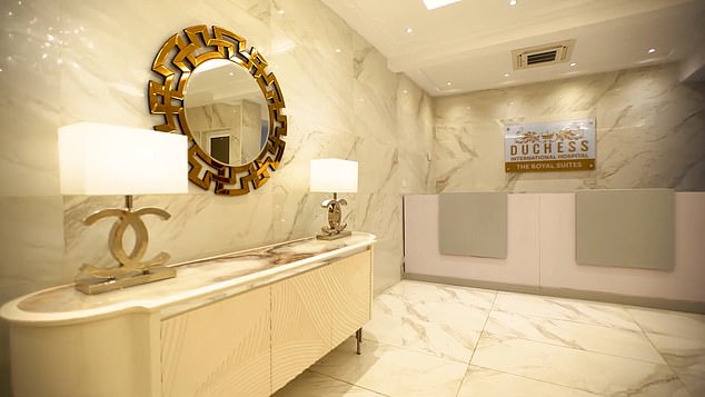 Basic packages for patients being treated at the hospital's Royal Suites start at £2,000