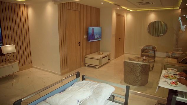 The Duchess, named as Nigeria's best private hospital, says it offers patients one-to-one care for 24-hours a day and has ensuite bathrooms