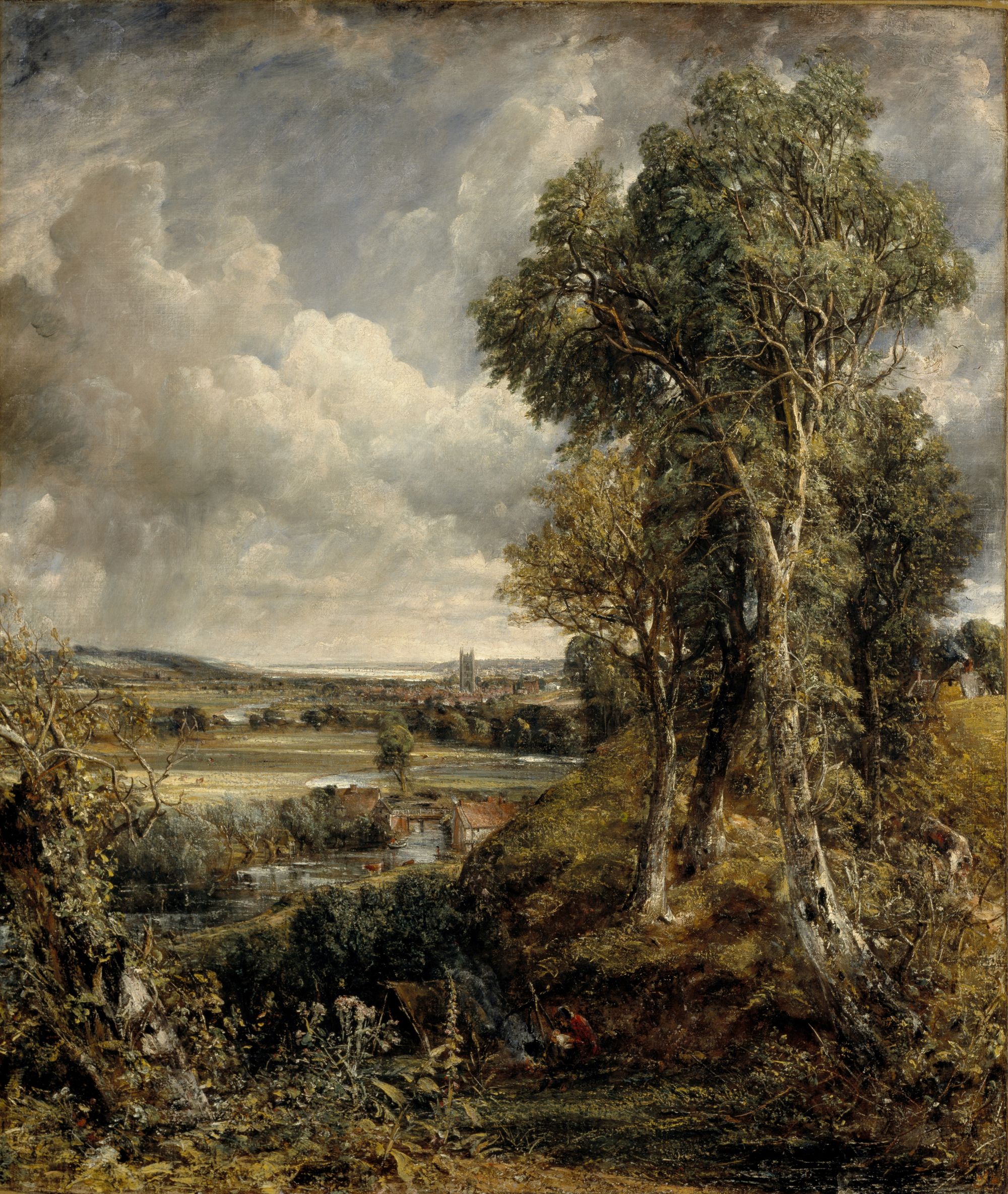 John Constable, ‘Dedham Vale’, 1828