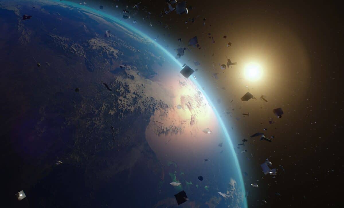 130 Million Debris Objects In Orbit, One Just Cracked A Spacecraft Window