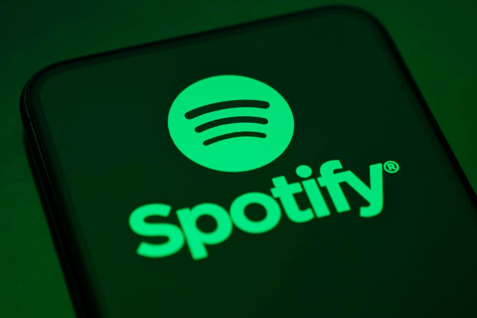 Illustrations Of The Spotify Music Streaming App