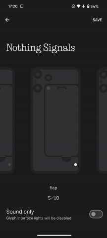 Glyph options - Nothing Phone (3a) Lite review