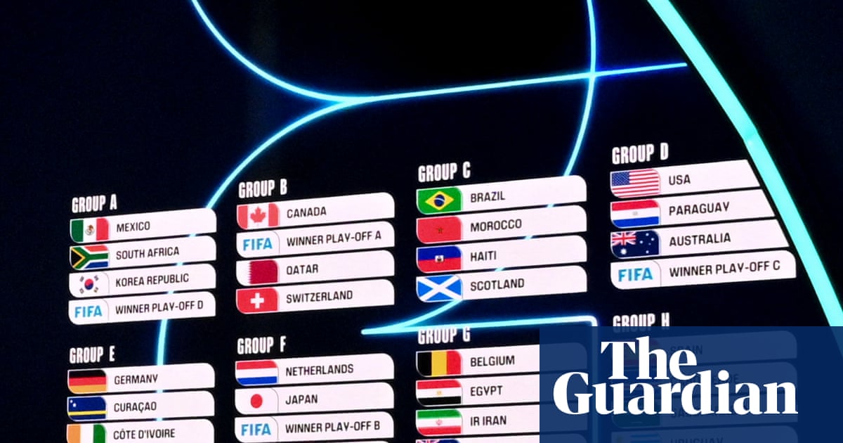 World Cup 2026 draw: USA to face Australia and Paraguay in group stage | World Cup 2026