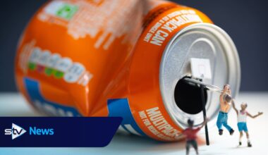 Tiny figures explore Irn-Bru cans in Gordonstoun student collaboration with top photographer