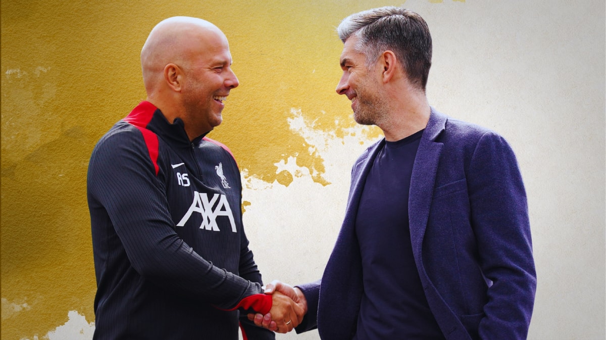 Arne Slot and Richard Hughes