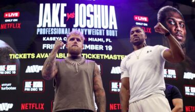 Jake Paul Vs Anthony Joshua — Fight Week Schedule
