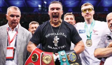 Oleksandr Usyk accused of ‘ducking’ fight he previously agreed to