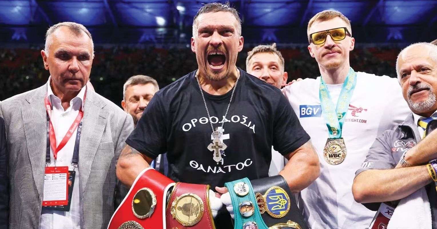 Oleksandr Usyk accused of ‘ducking’ fight he previously agreed to