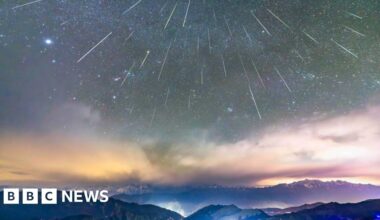 Geminid meteor shower set to light up sky during weekend peak