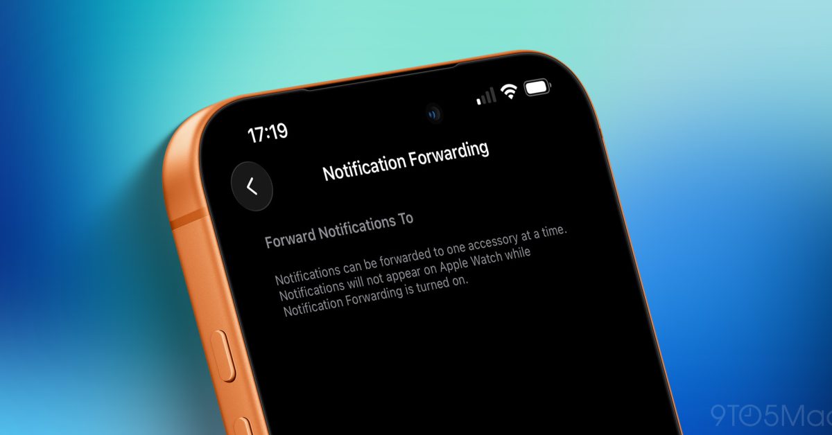 iOS 26.3 beta shows how Apple will handle notification forwarding