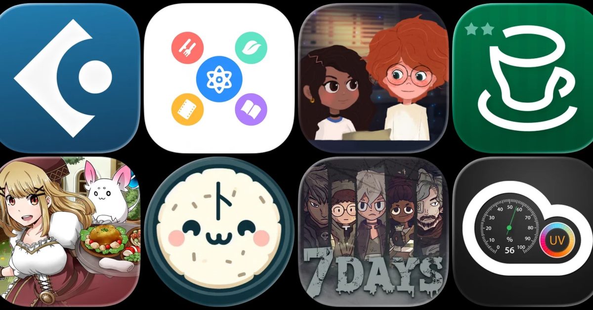 Coffee Inc 2, Blue Wednesday, Cubasis 3, more