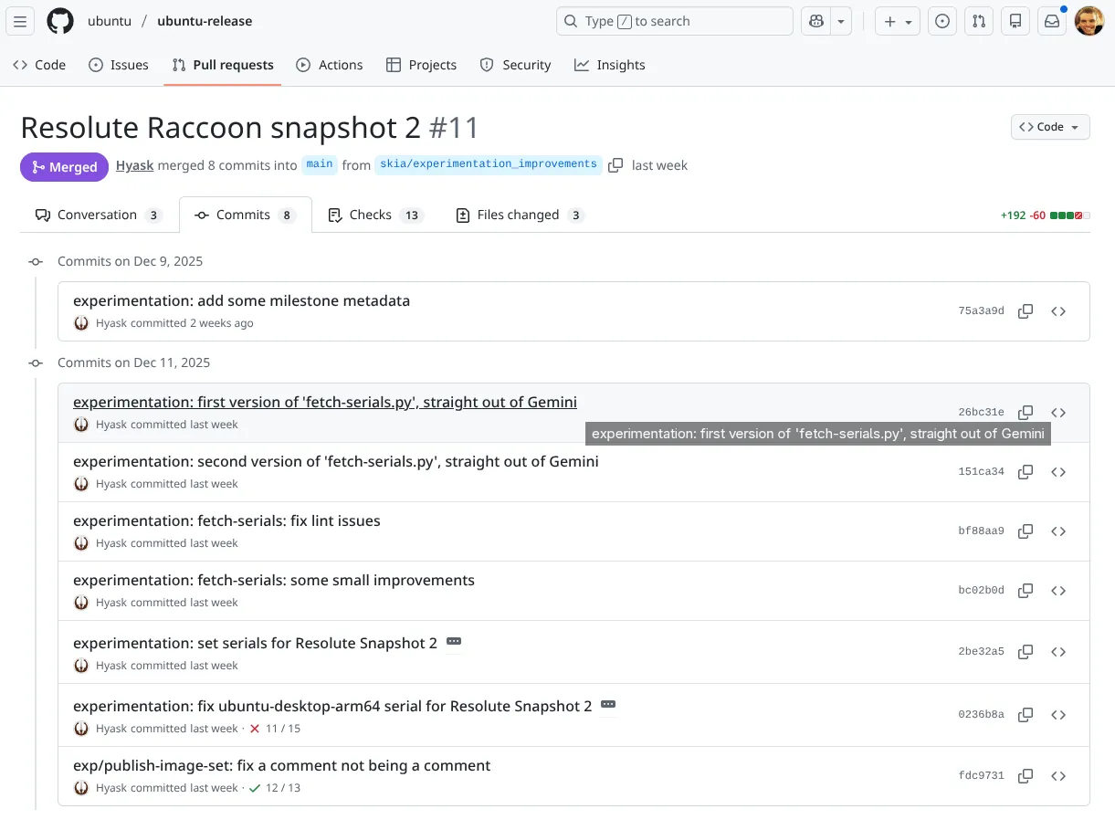 Ubuntu Gemini AI slop