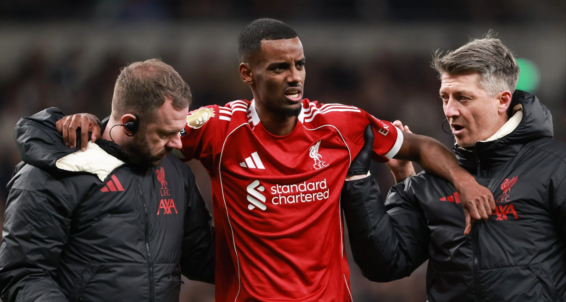 Alexander Isak undergoes surgery as Liverpool confirm striker has suffered broken leg