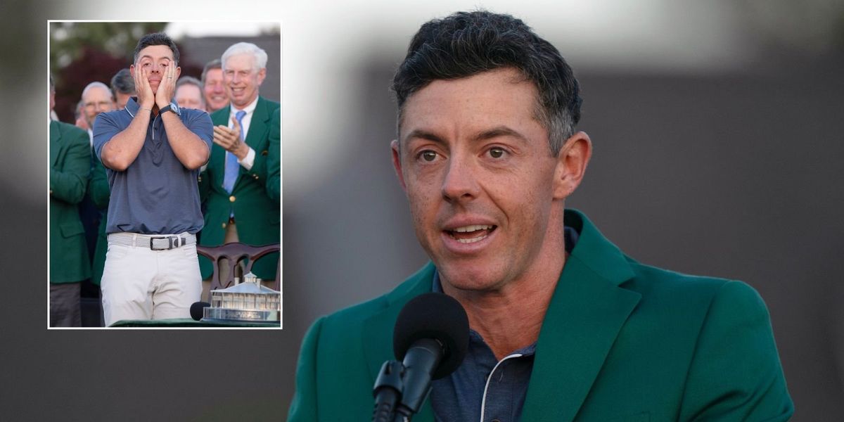 Rory McIlroy makes 'lucky' admission about sensational Masters triumph after 'best year' of his golf career