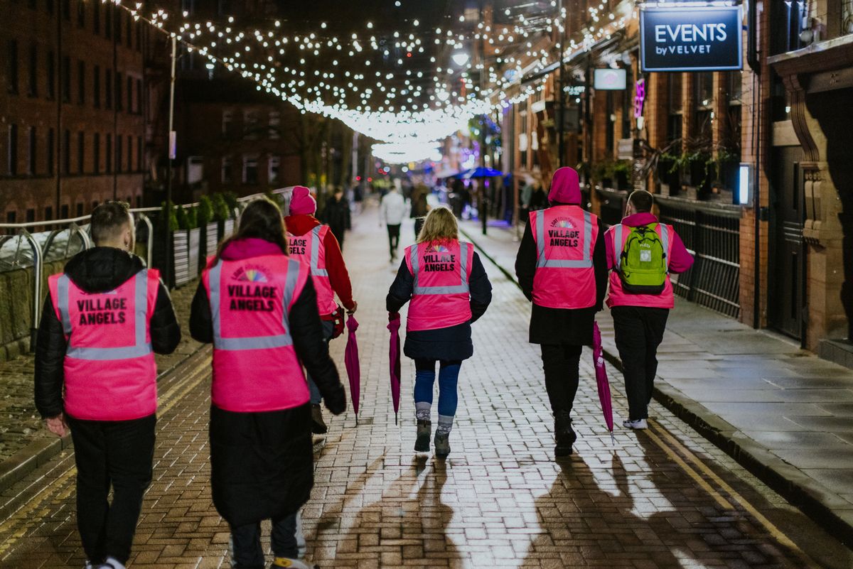 The Village Angels, a team of volunteers, will be on hand two nights a week for people in need of help or direction