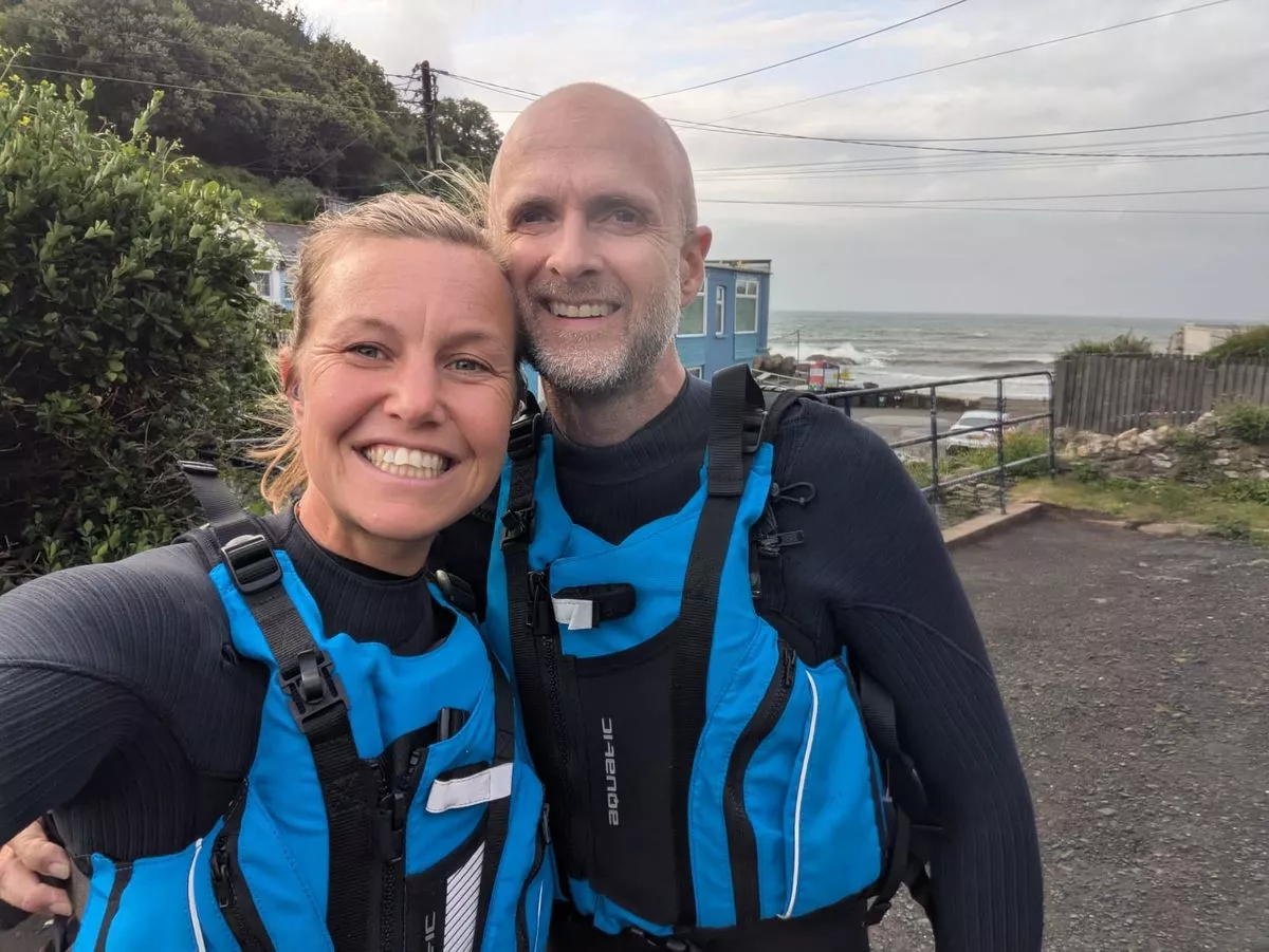 Kai Barrington with Sarah Jellard 