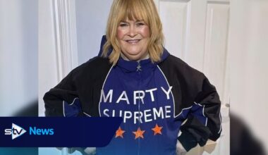 Susan Boyle gifted Marty Supreme jacket from superstar fan Timothee Chalamet