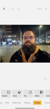 Image editing in Gallery app - Xiaomi Redmi Note 15 Pro 5G review