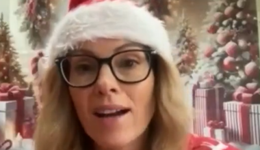 Michelle Dewberry shares touching Christmas message as she reveals her son was 'on the nice list this year'