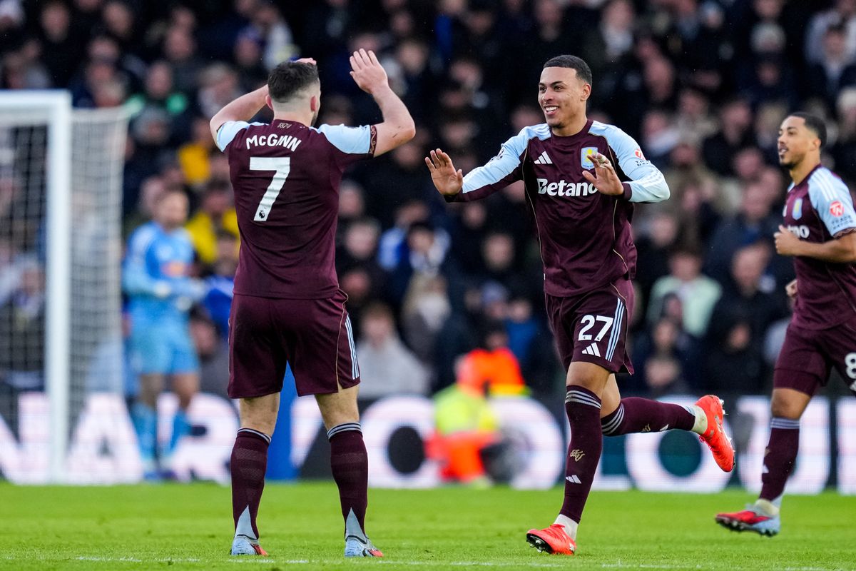 John McGinn and Morgan Rogers