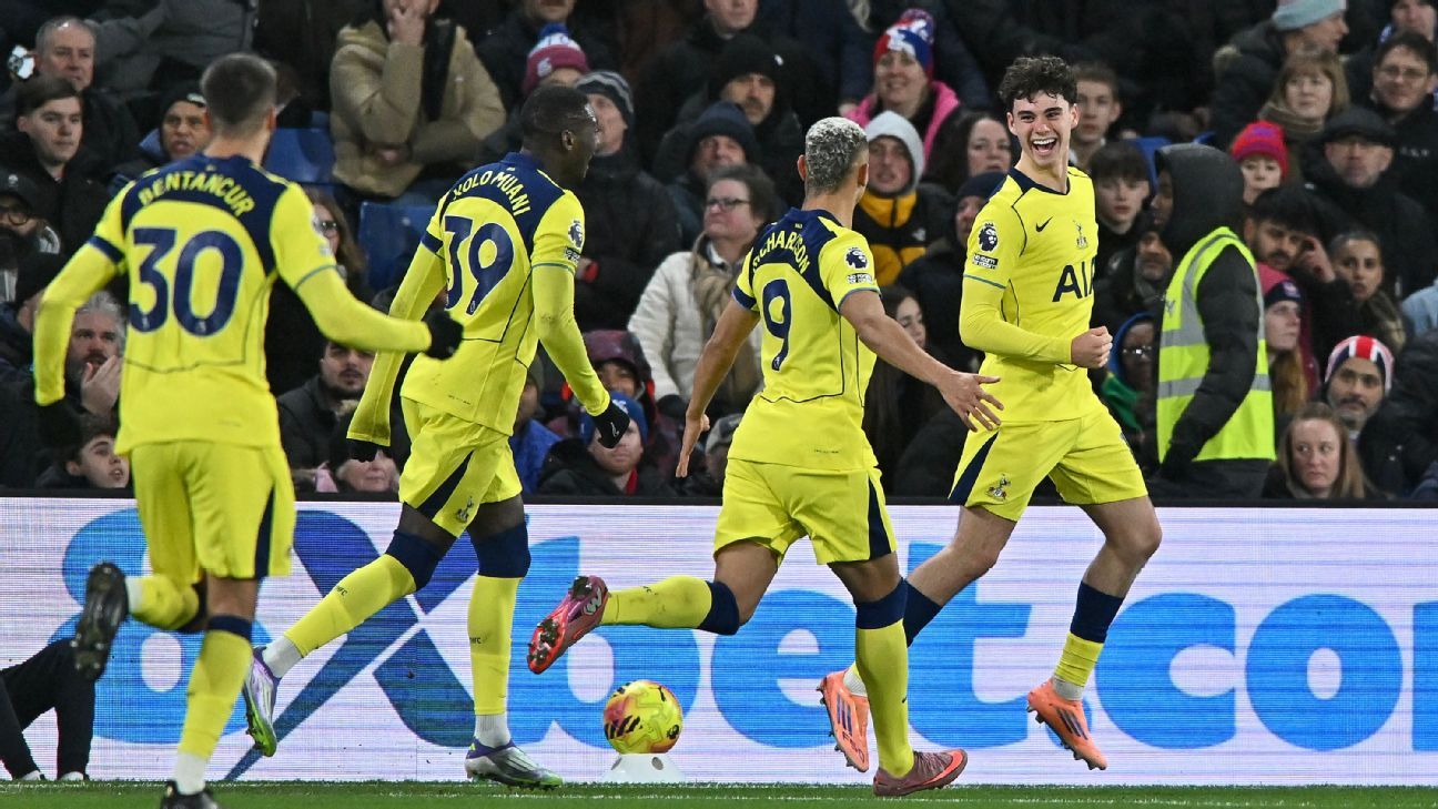 Crystal Palace 0-1 Tottenham: Archie Gray lifeline gives Thomas Frank hope of a New Year revolution